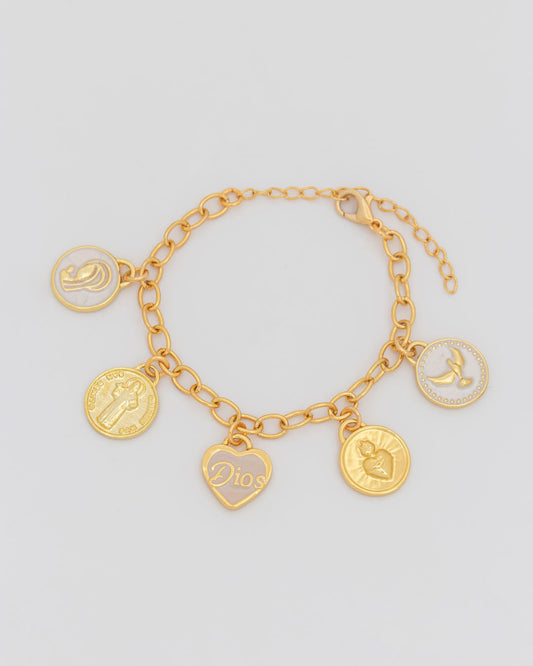 Pulsera Multicharms Religiosa