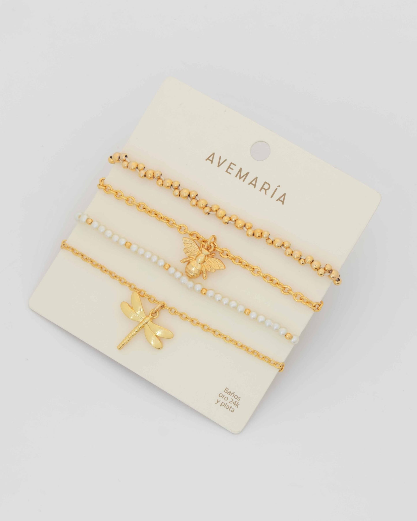 Set X5 Pulseras Libélula