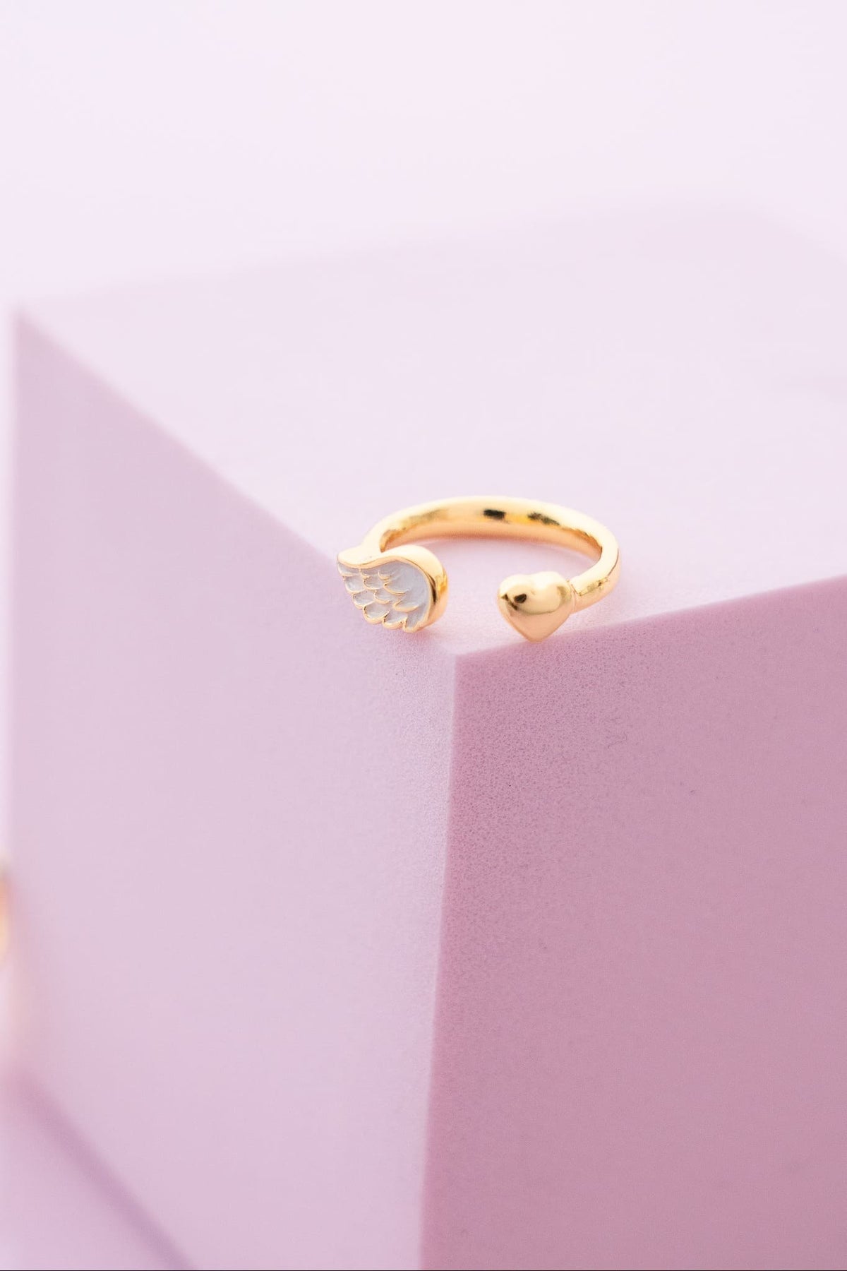 Anillo Ala Corazón Talla 7