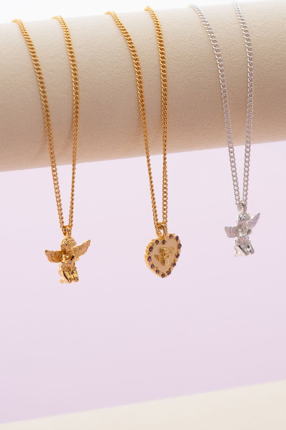Collar Ángel Guardián Plata