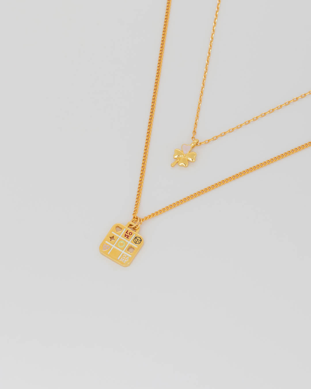 Set x 2 Collar Tablero Triqui