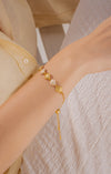 Pulsera Mini Conchas + Aretes