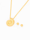 Collar Caracol + Aretes