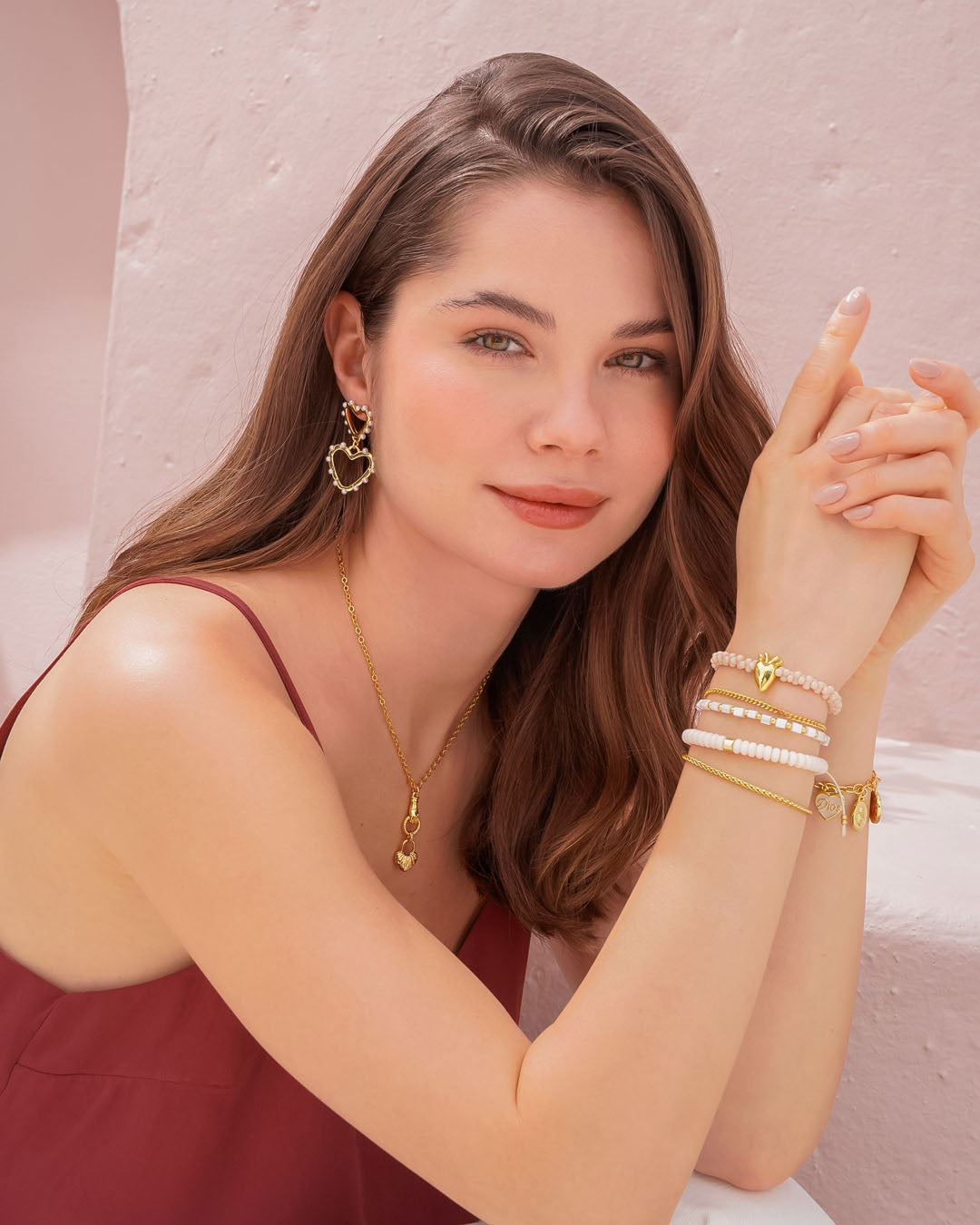 Set X3 Pulseras Corazón Anatómico