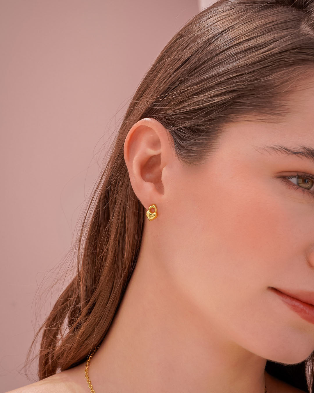Collar + Aretes Amor y Contención