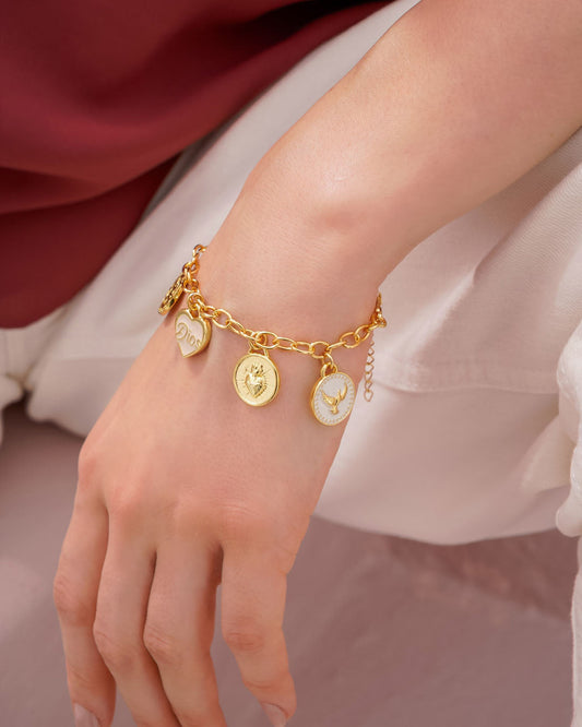 Pulsera Multicharms Religiosa
