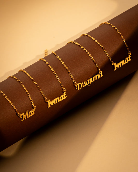 Collar de nombre personalizable