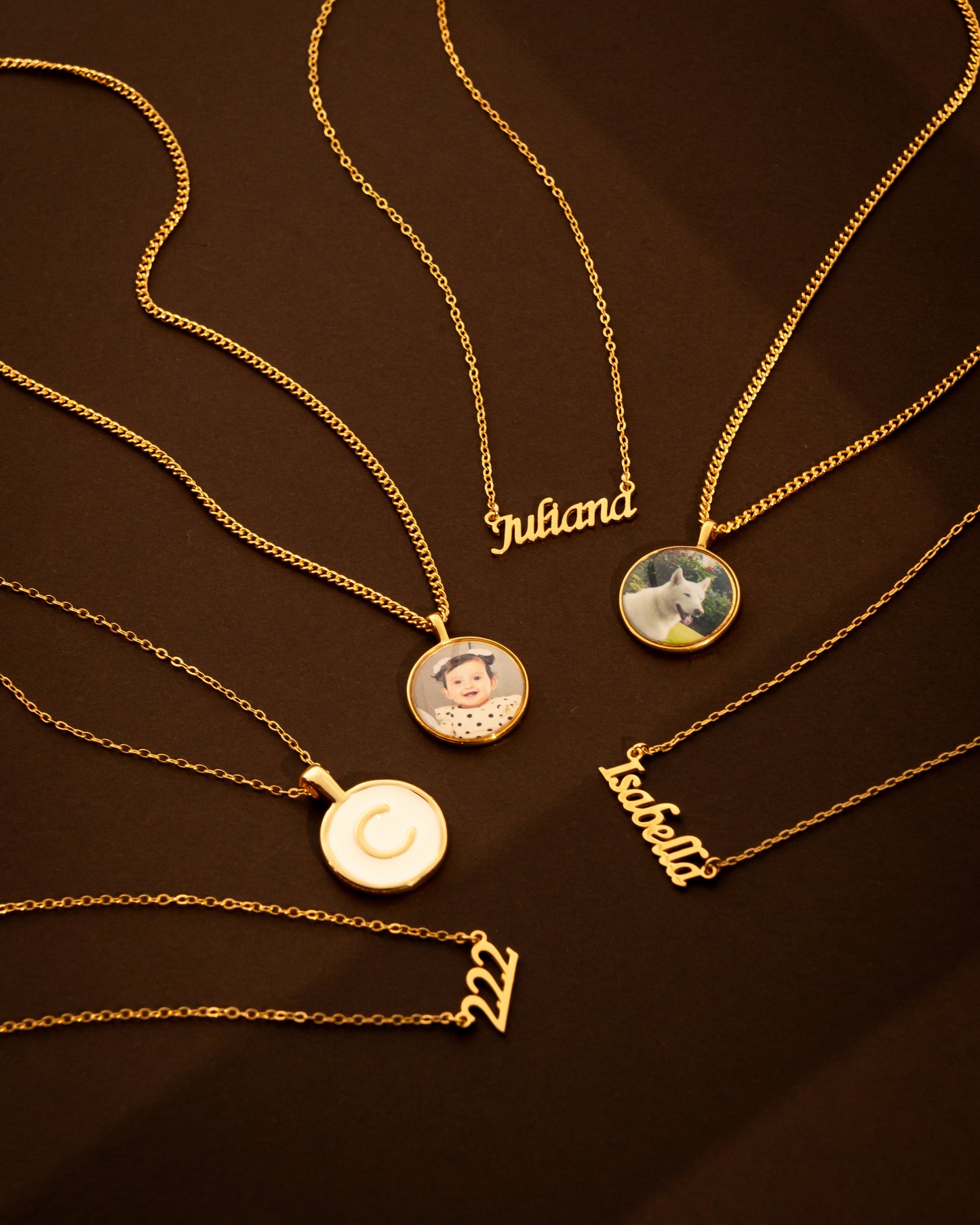 Collar de nombre personalizable
