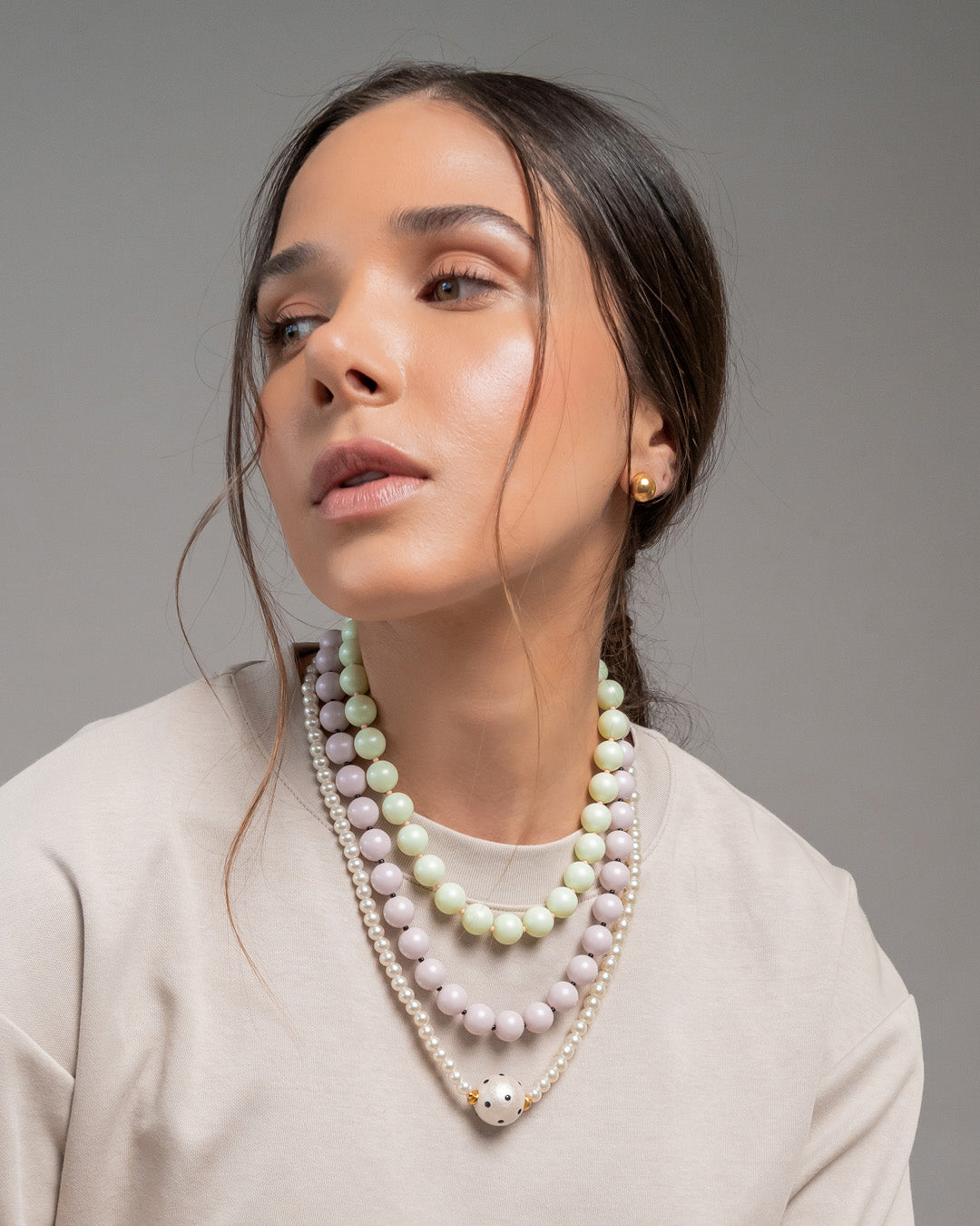 Collar Perla Dots