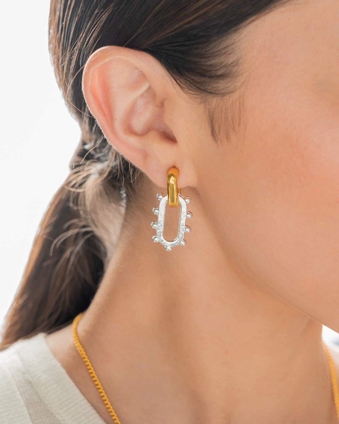 Aretes 2 en 1 Fiesta Dots