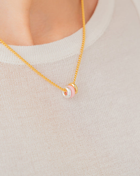 Set Collar + Aretes Donas