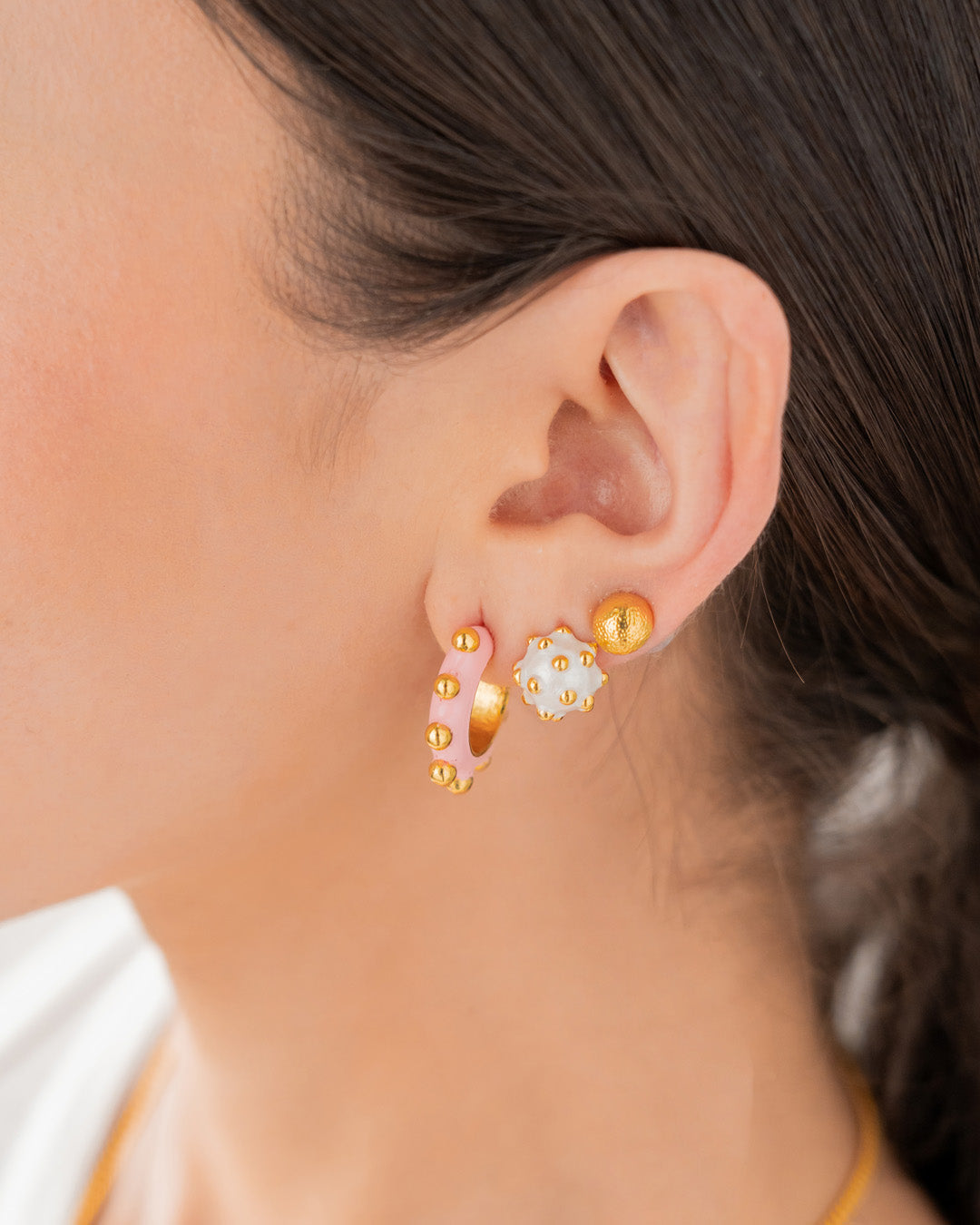 Set X3 Aretes Dots Pop