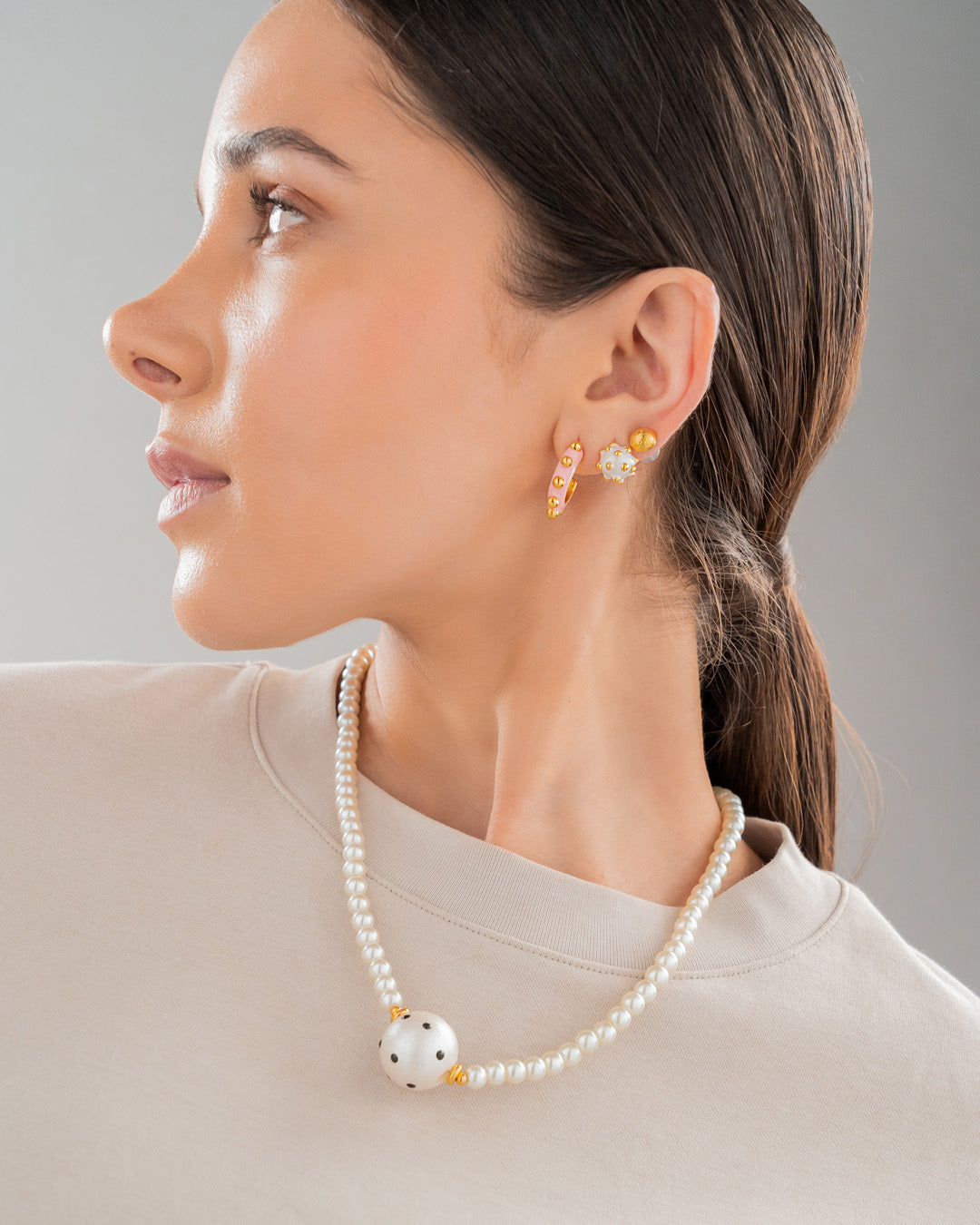 Collar Perla Dots