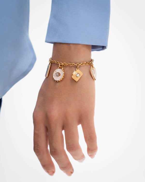 Pulsera Afirmaciones + Aretes