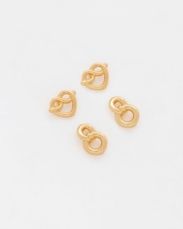 Set X2 Aretes Lazo Amor