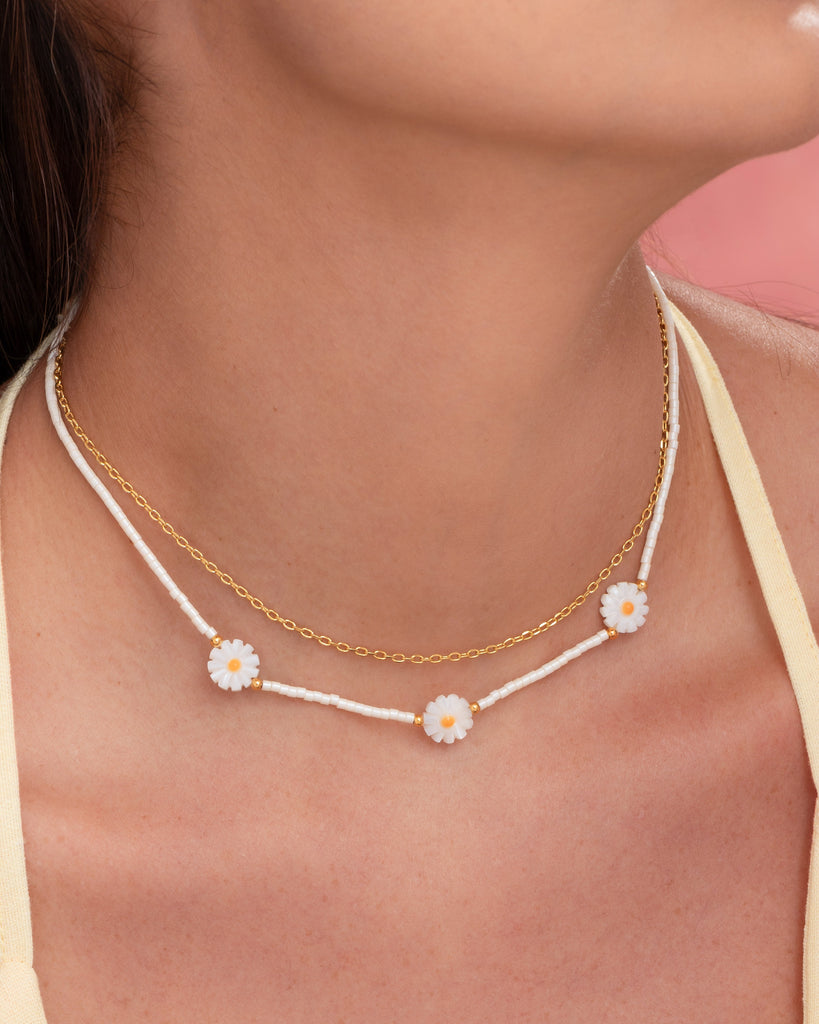 Collar Margaritas + Aretes