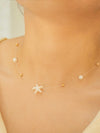 Choker Invisible Verano + Aretes