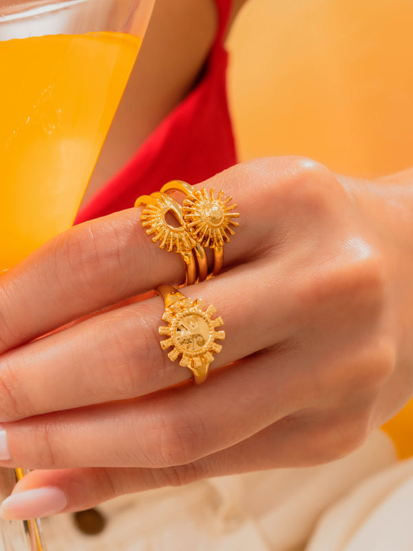 Set X3 Anillos Solsticio