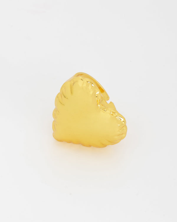 Anillo Corazón Globo dorado By Jose Y Cami