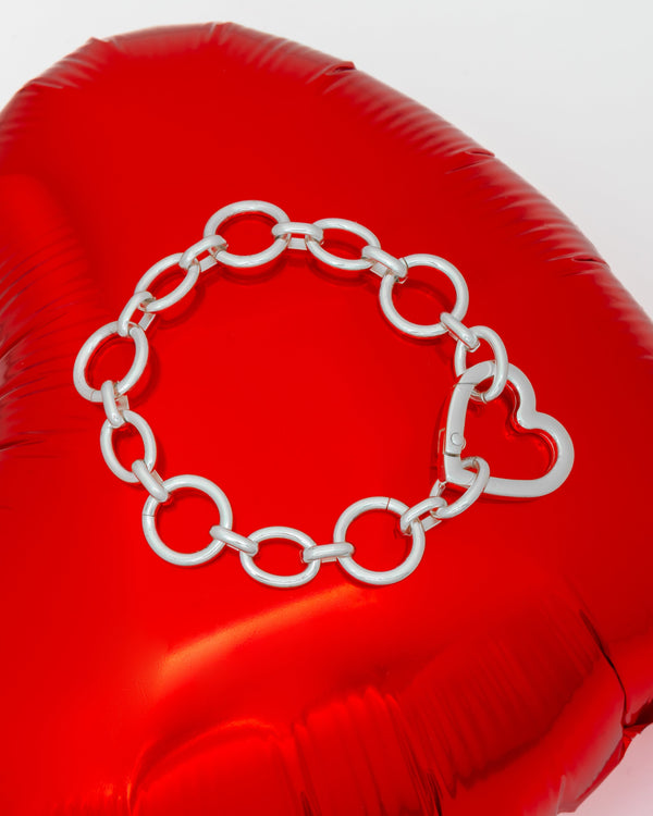 Pulsera Broche Corazón + Aretes By Jose Y Cami