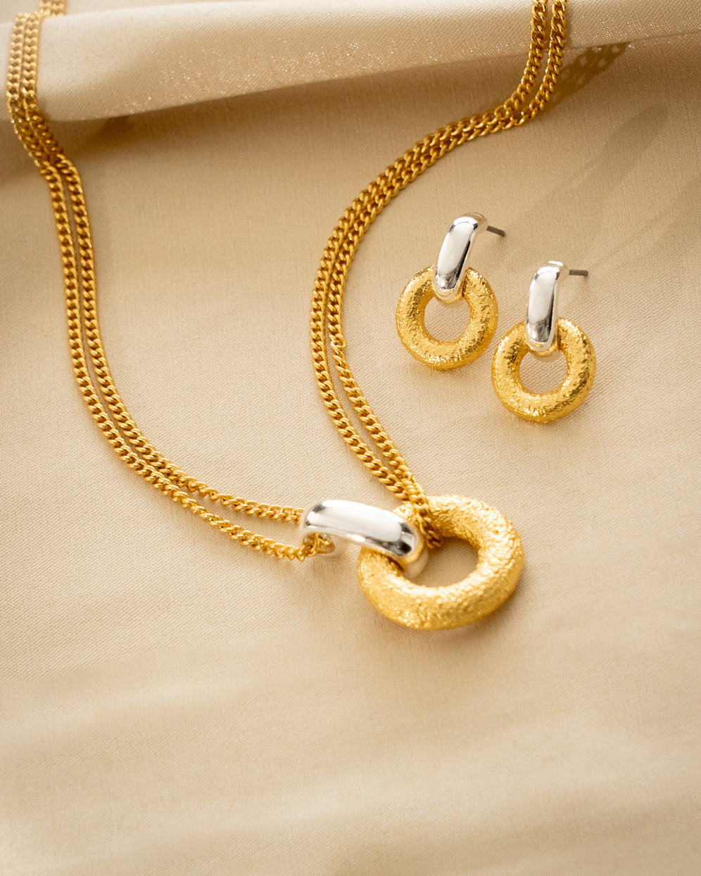 Arete Dona Bicolor