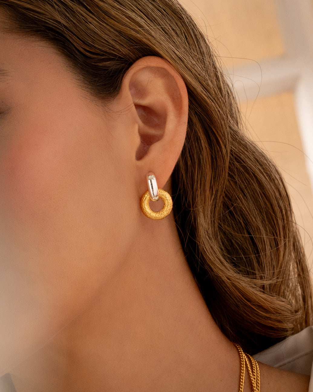 Arete Dona Bicolor