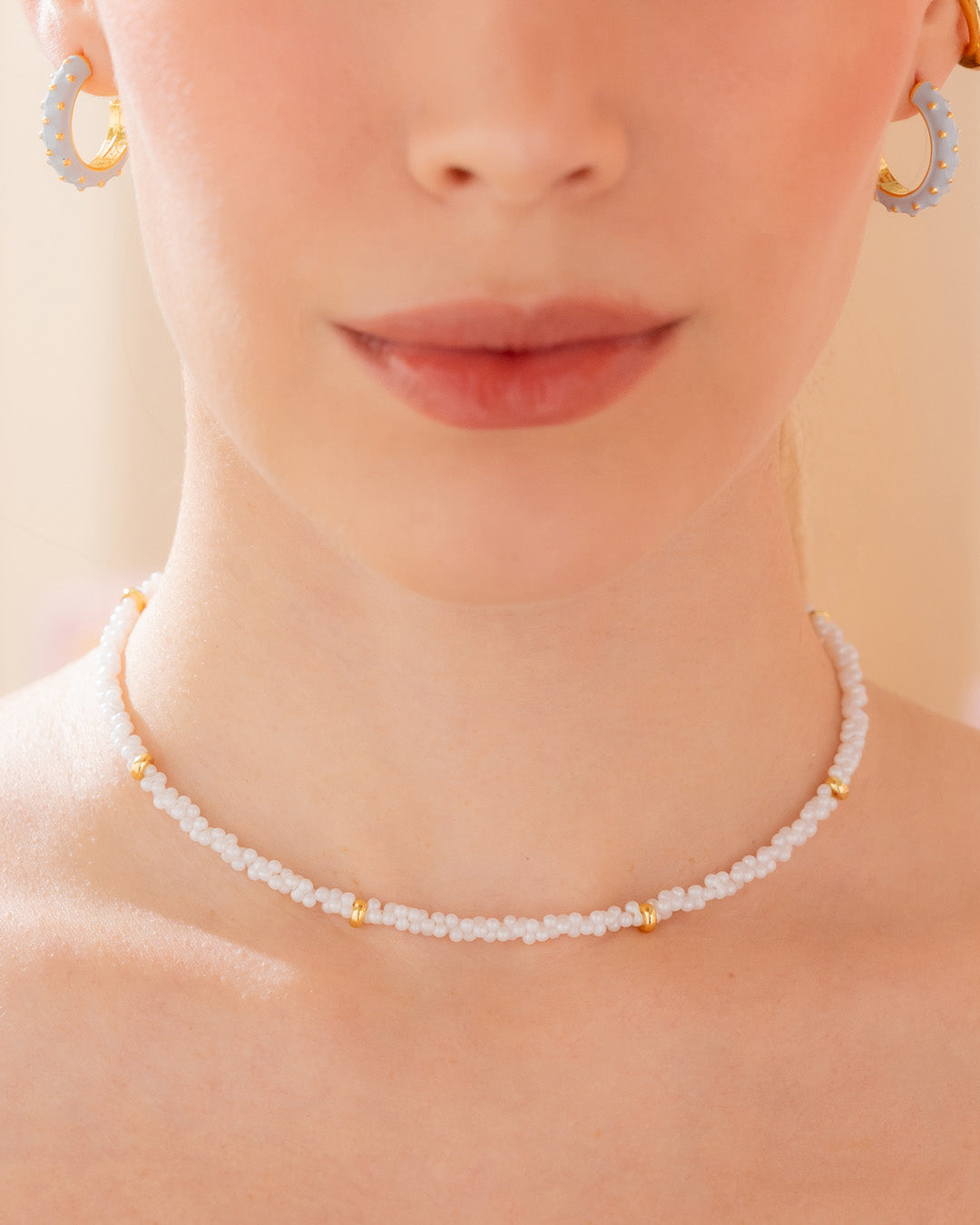 Collar Mini Perla Amorfa