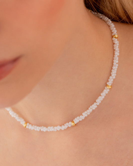 Collar Mini Perla Amorfa