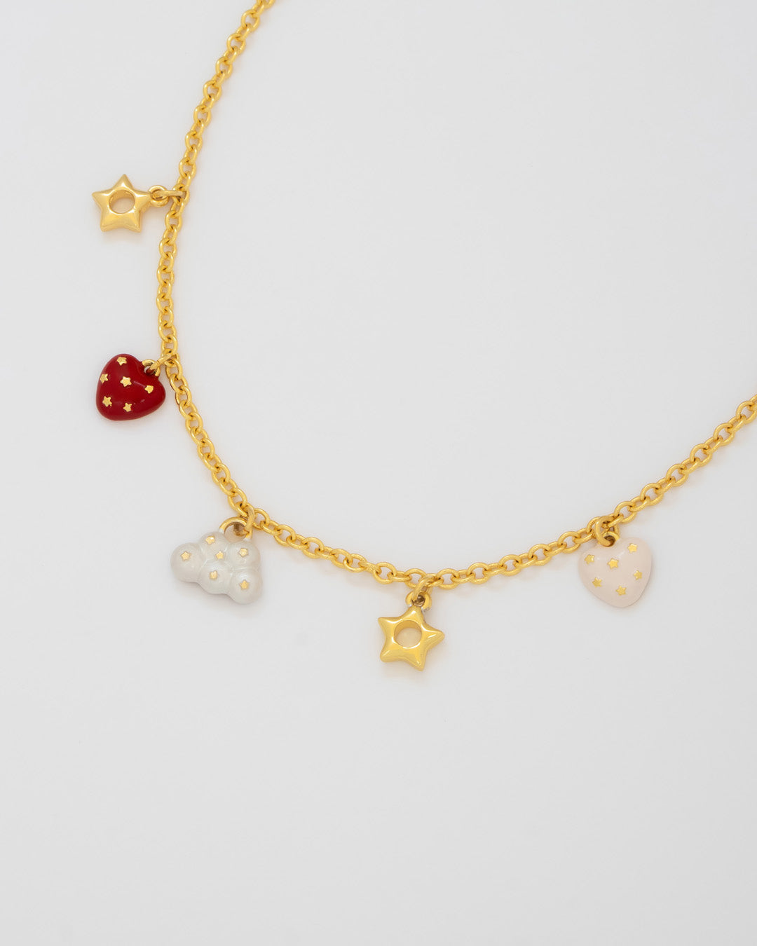 Collar Multicharms Nube
