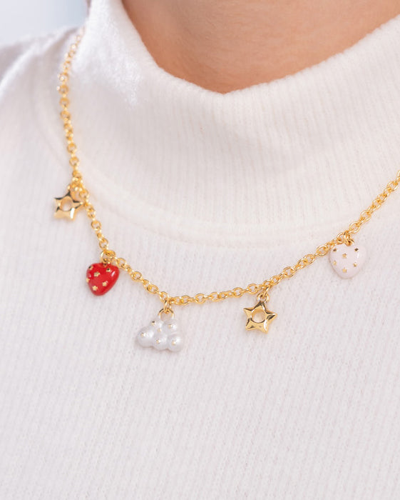 Collar Multicharms Nube