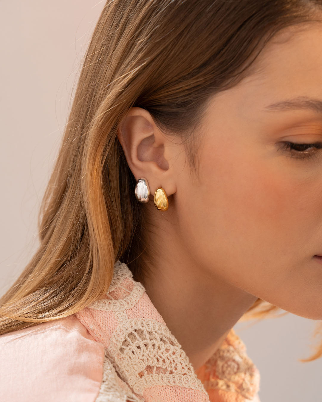 Aretes Hoja