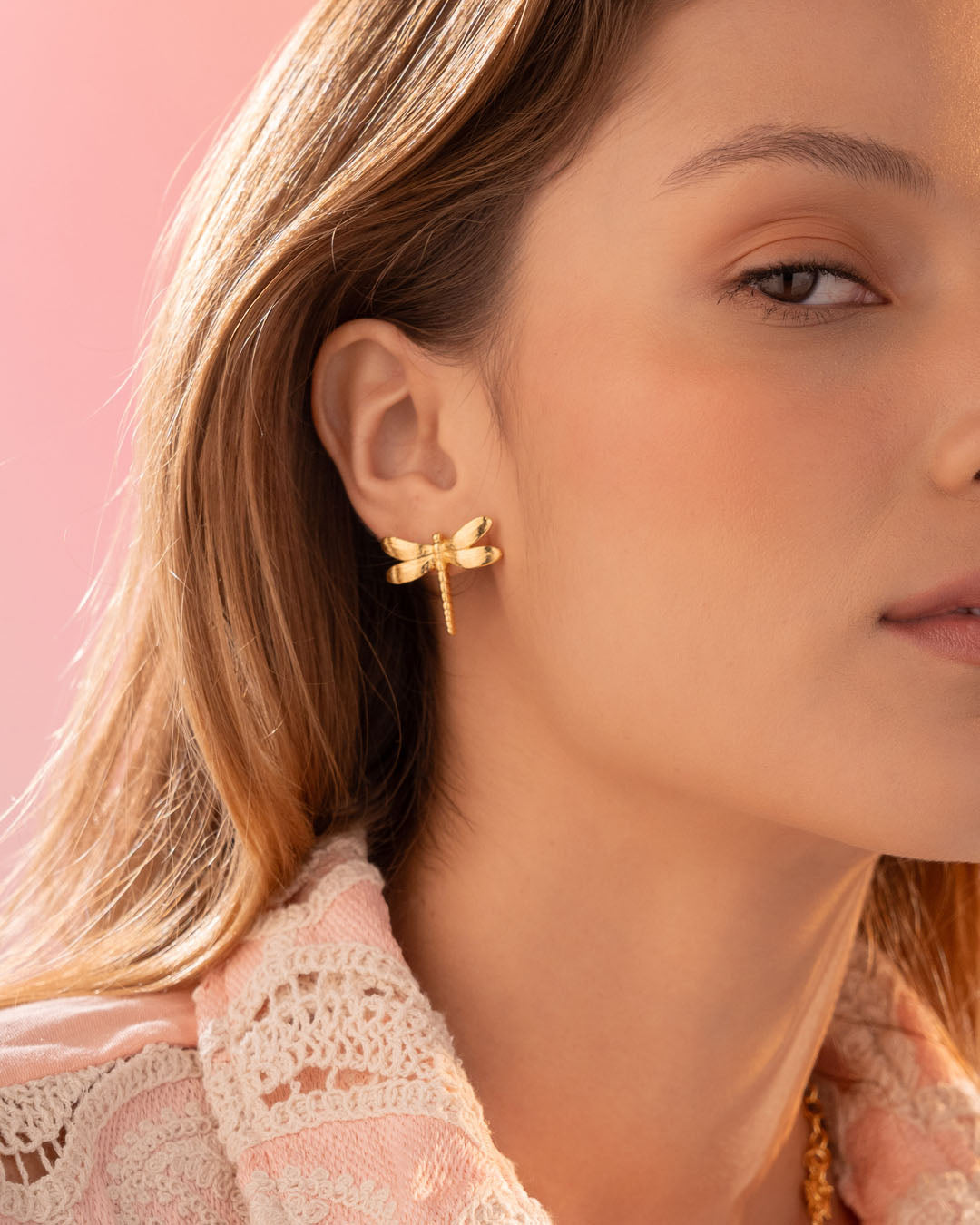 Aretes Libélula