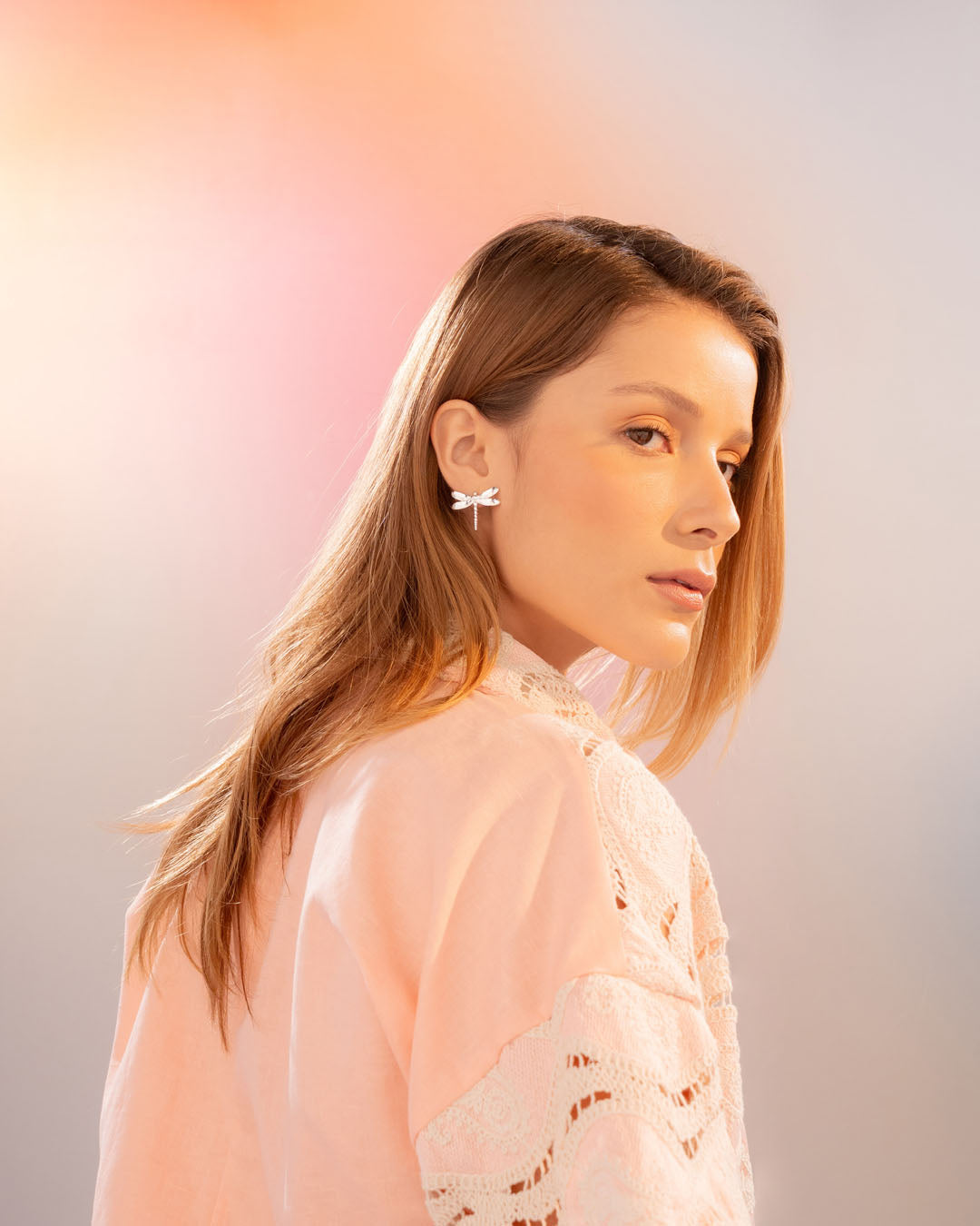 Aretes Libélula