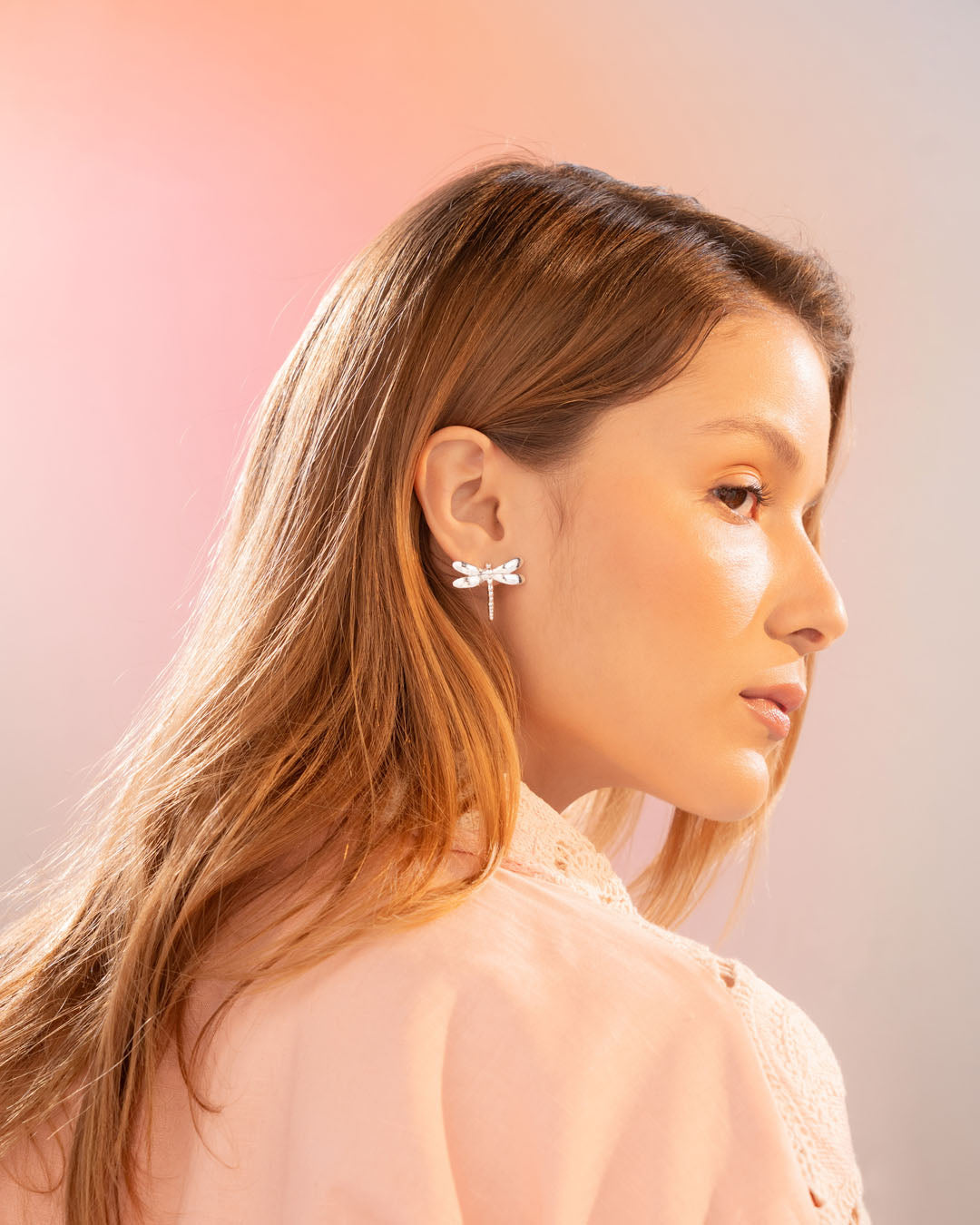 Aretes Libélula