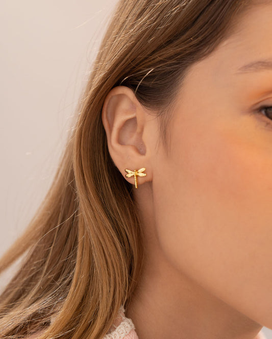 Aretes Libélula Mini