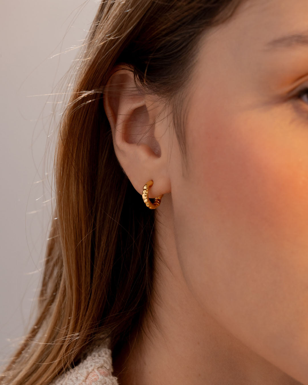 Aretes 2 En 1 Flor