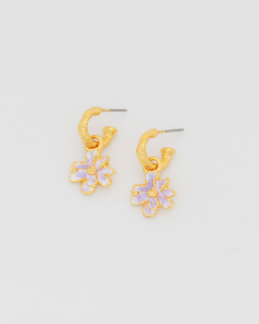 Aretes 2 En 1 Flor