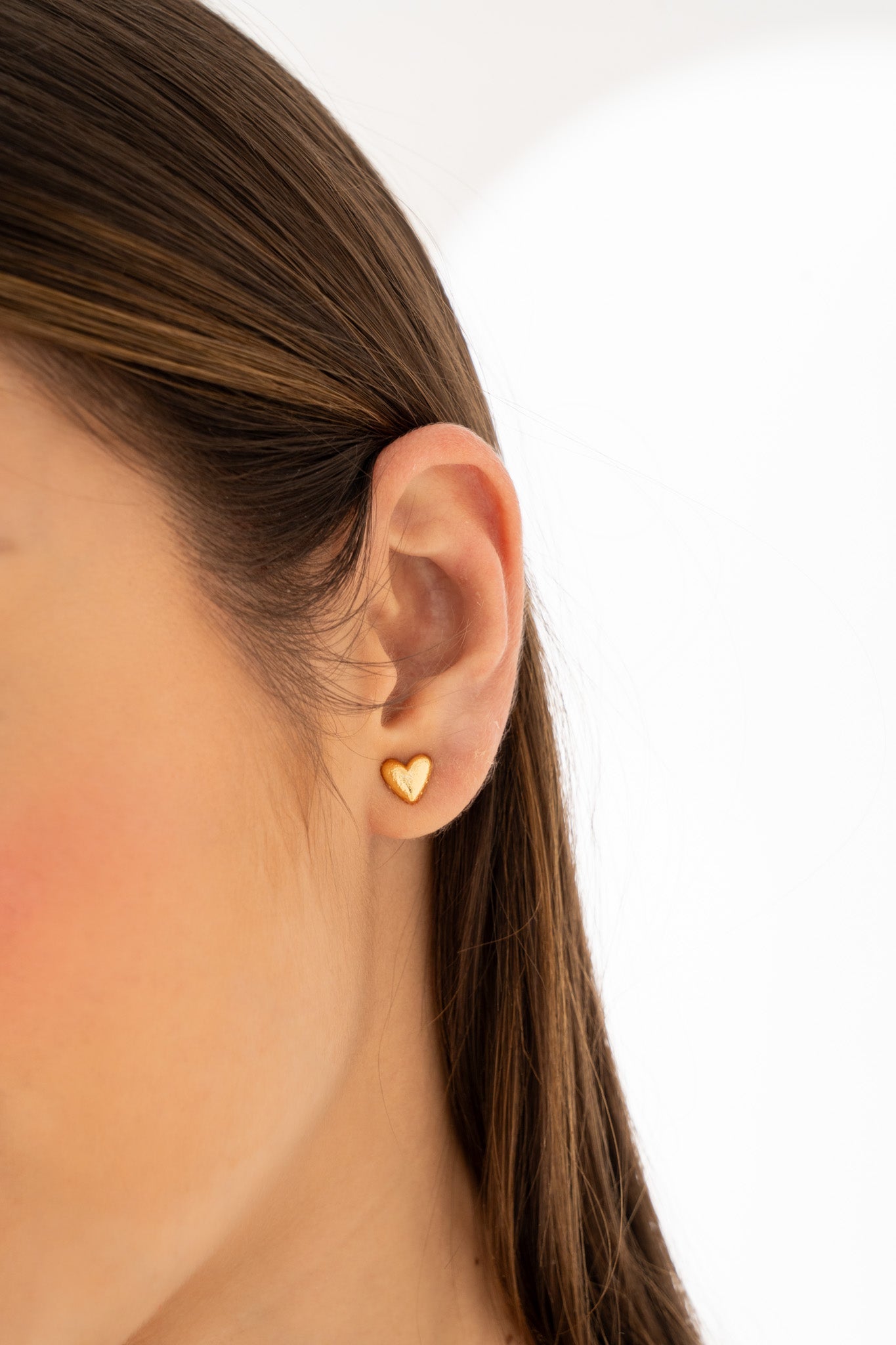 Set Collar + Aretes Corazón By Jose y Cami