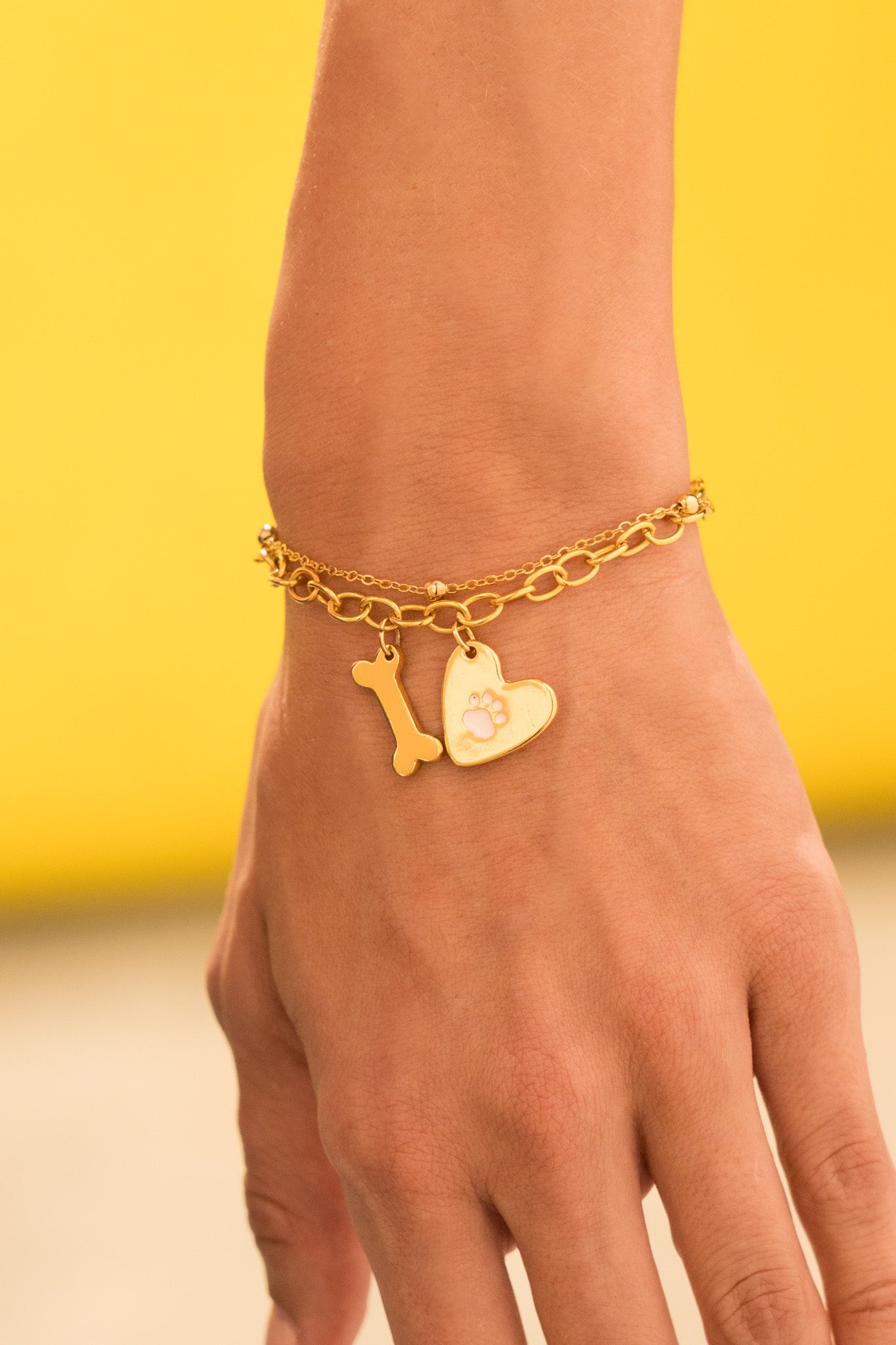 Pulsera Corazón Huella