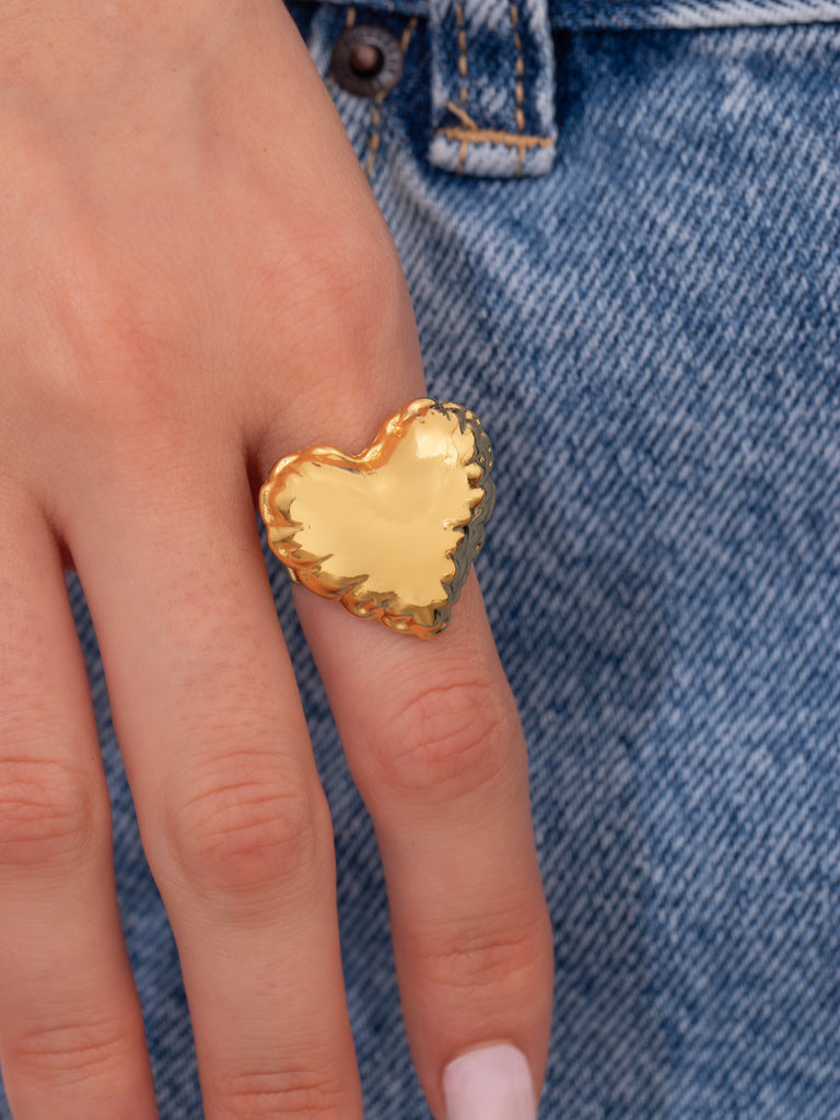 Anillo Corazón Globo By Jose Y Cami