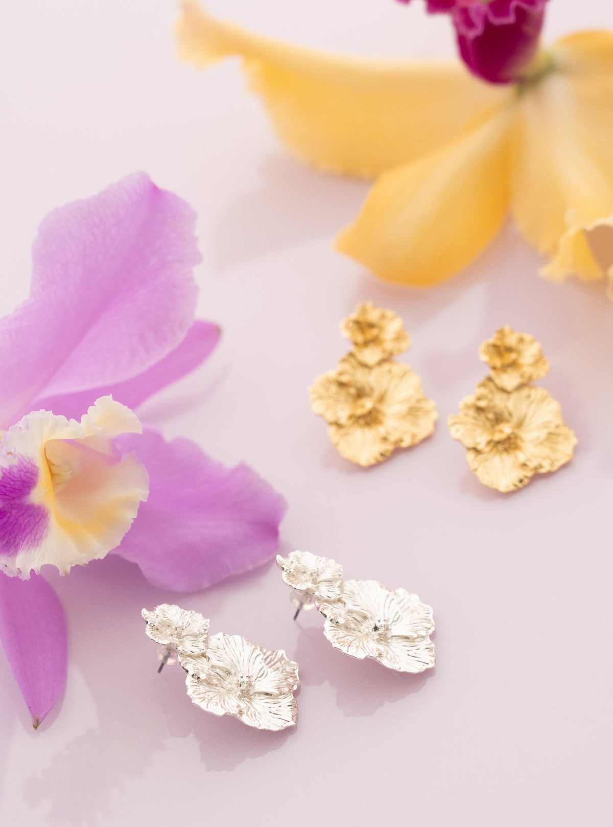 Aretes Maxi Cayena Plata