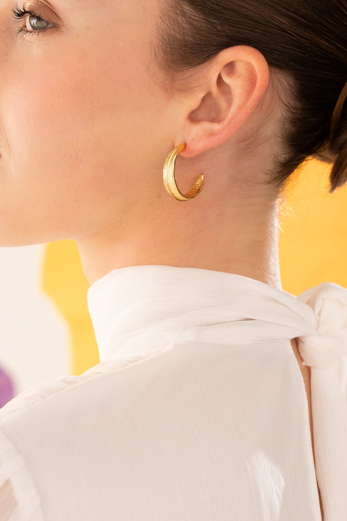 Aretes Hoja