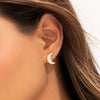 Aretes Luna Gold