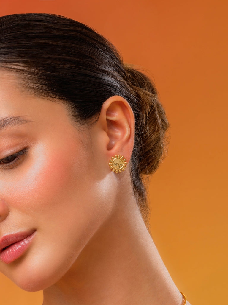 Aretes Sol Cara