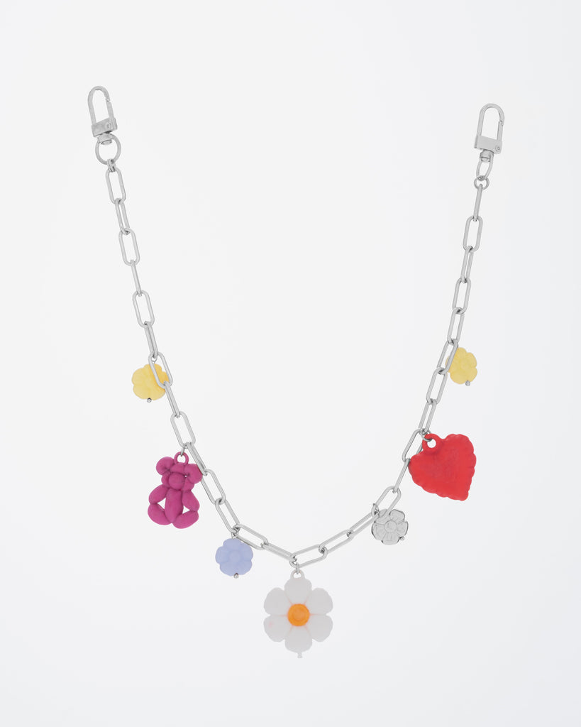 Bagcharm Multicharms plateado Filamento By Jose Y Cami