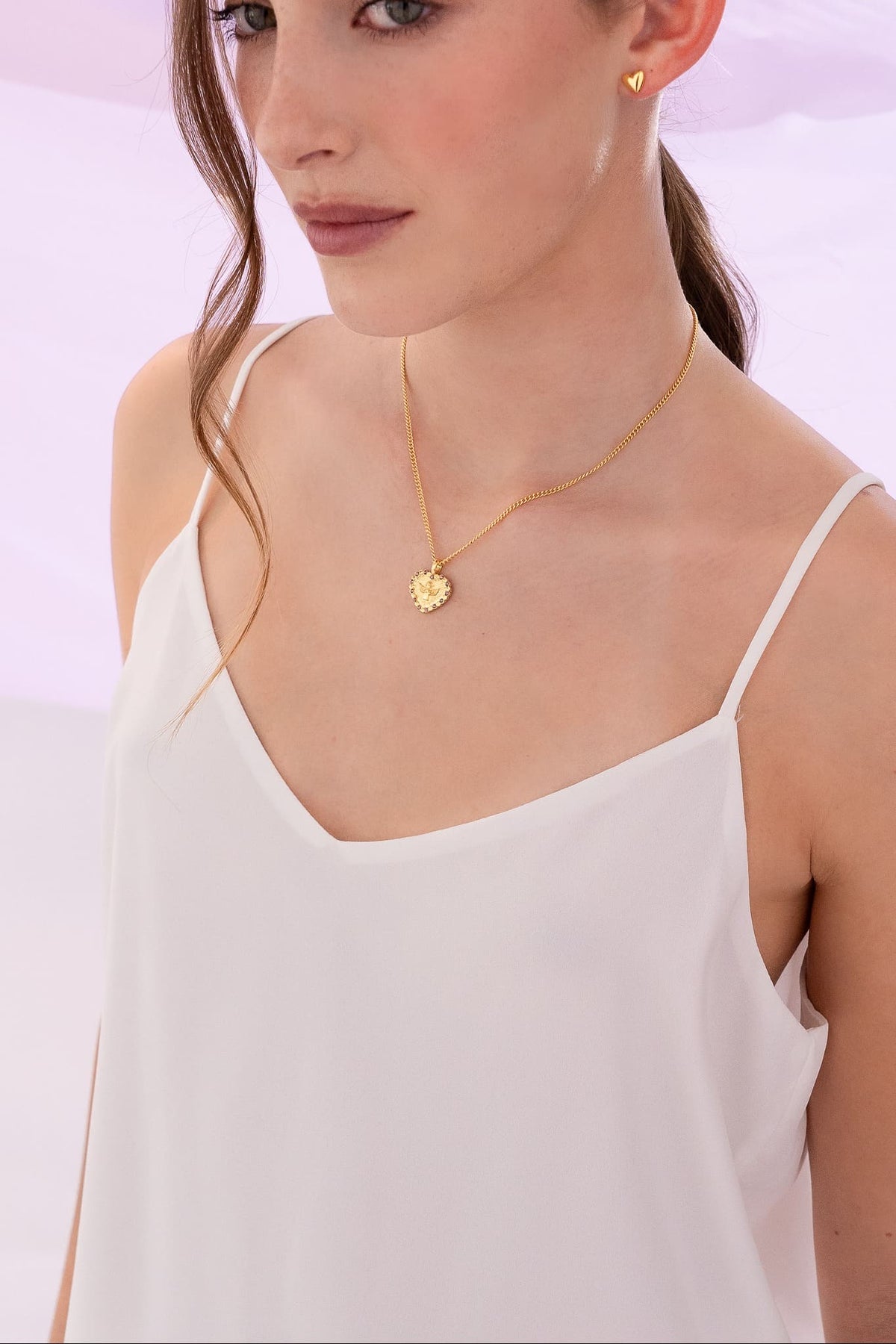 Collar Corazón Ángel
