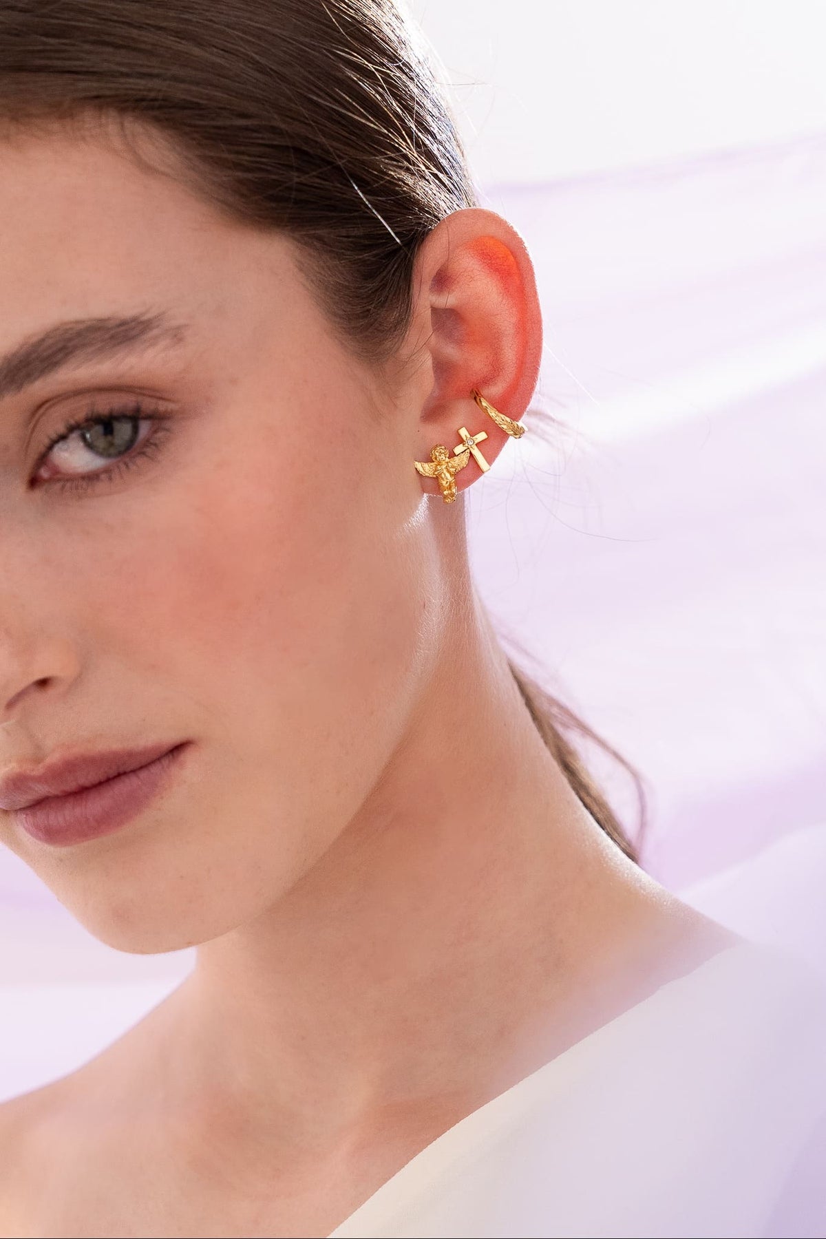 Set X3 Aretes Ángel Guardián