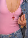 Collar Maxi Hongo + Aretes