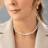 Collar Perlas de Rio + Aretes de Perla