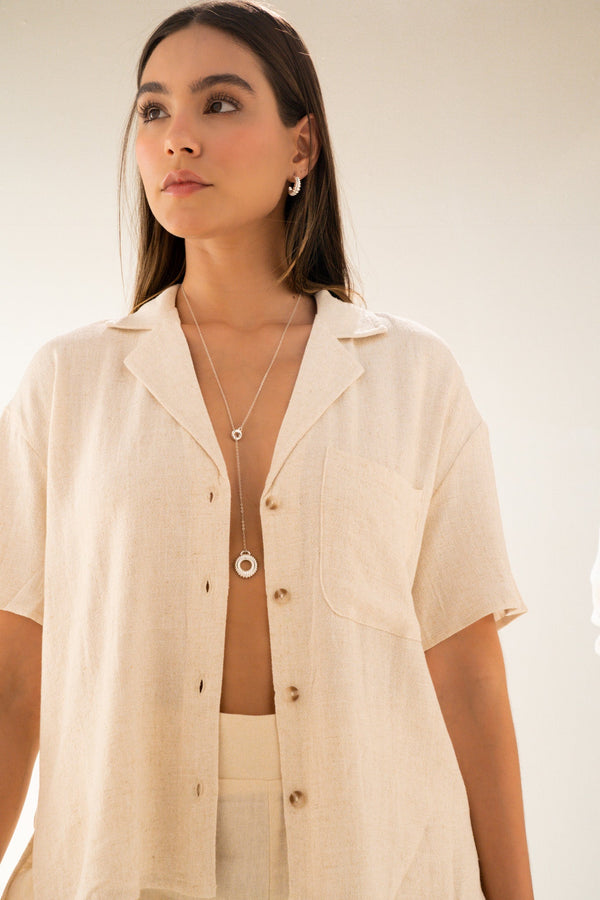 Set Collar  gold+ Aretes Donas